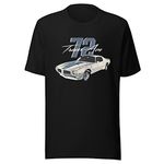 1972 Trans Am 455 Muscle Car Short-Sleeve Unisex T-Shirt, Black, XX-Large