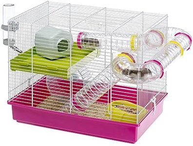Ferplast Cage à Hamster Laura avec Accessoires, 1 Unité (Lot de 1)