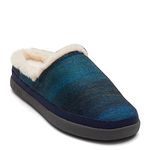 TOMS Women_Slipper_Navy Ombre Printed Felt Sandals, 2.5 UK