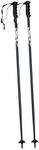QSTDGVPW 2Pcs Ski Poles Hiking Poles Practical Rubber Non Slip Handle Trekking Canes for Men Women for Snowshoeing Skiing Backpacking, 110 cm