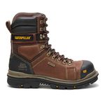 Caterpillar Footwear Men's Hauler 8" Wp Tx CT CSA Safety Boot, Oak, 12 W US