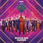 Official Doctor Who Classic Edition Square Calendar 2025