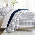 Linen Market Reversible Twin/Twin XL Comforter Set (2 Piece) - Bring Luxury Home with Our Soft and Lightweight Down Alternative Comforter Twin Size - This Includes Your Comforter and 1 Pillow Sham