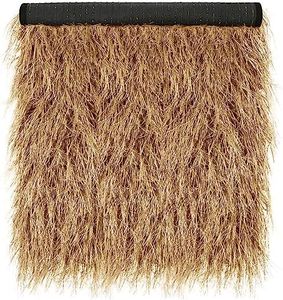GLOBREEN Artificial Thatch Grass Roofing for Tiki Bar, Fireproof Synthetic Straw Crafts, Faux Hay Grass Decor Nativity, Western Party, Duck Blinds Grass, 15.74"x39.37", Yellow