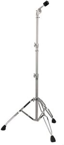 Starfavor Straight Cymbal Stand Double Braced Support Adjustable Height 22"-49", Heavy Duty Double Braced Legs with Non-Slip Rubber Feet for Sturdiness(ST 800)