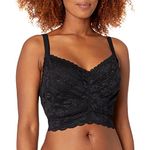 Cosabella Women's Say Never Ultra Curvy Sweetie Bralette, Black, Medium