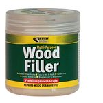 Everbuild Multipurpose Wood Filler – Suitable for Indoor and Outdoor Use – Sandable – Light Oak – 250ml