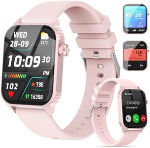 TRAUSI Smart Watches for Women Men, 1.83" HD Smartwatch with 90 Sports Modes, Heart Rate/Sleep Monitor, IP67 Waterproof, Bluetooth Call & Music Control