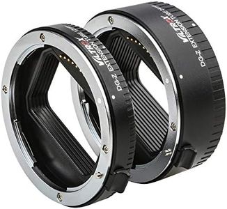 VILTROX DG-Z Auto Focus AF Macro Extension Tube Ring Set 12mm,24mm for Nikon Z-Mount Mirrorless Camera Zfc Z5 Z50 Z6 Z6II Z7 Z7II for Macro Photography