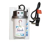 Greendot Lonik 1 Litter Instant Water Geyser Water Heater Fitted with MCB and Automatic Cutoff, Portable Geyser for Office Home Saloon Beauty parler Clinic etc - GC-9050-MCB, Multicolor