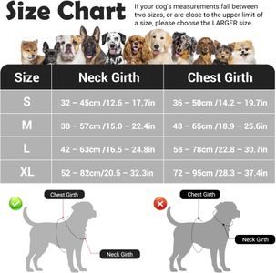 Funfox No Pull Dog Harness, Medium – Adjustable Pet Vest