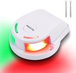 RVZONE Navigation Lights for Boats, Led IP67 Waterproof for Bow, Ideal for Pontoon, Yacht, Power and Small Boats (White)