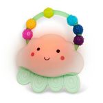 B. Baby – Light-Up Baby Rattle & Teether – Rainbow Beads & Light-Up Cloud – Teething Toy – Sensory Toy for Infants, Babies – 3 Months + – Rain-Glow Squeeze