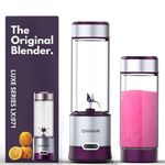 OWNAIR Portable Blender, Hand Blender For Kitchen, baby food masher, portable Blender For Smoothie & Juices, Type C, 5000mah battery, Juicer Blender, 450ml mini juicer