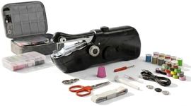 Handheld Sewing Machine with Storage Bag & 42-Piece Sewing Kit, Portable Mini Sewing Machine for Beginners, Dual Power (Battery & USB), Electric Hand Stitching Machine for Home, Travel, DIY Clothes