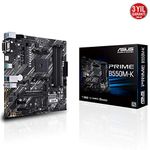 ASUS PRIME B550M-K, AMD AM4, MATX, 128GB DDR4, 4DIMM, D-SUB, DVI-D, HDMI, PCIE