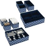 mDesign Fabric Drawer Organizer Bin