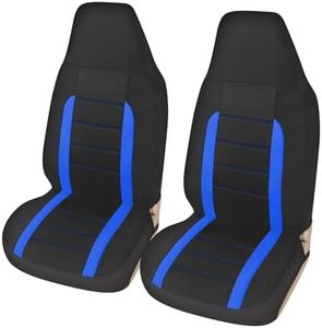 AUTOYOUTH Housses de Siège de Voiture Avant Universelles, Ensemble de Housses Siège Auto Universel, Accessoire Voiture Tuning, Bleu
