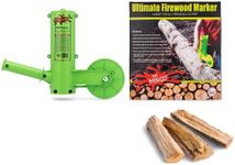 The Mingo Marker Firewood Measuring Tool - Chainsaw Firewood Marking Tool - Log Paint Marker -Firewood Measuring Tool For Chainsaw - Logging Tools (Mingo Marker With 6"-12"-24" Wheel)