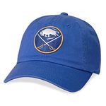 American Needle Blue Line Collection NHL National Hockey League Team Baseball Hat Adjustable Buckle Strap Dad Cap