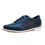 Bowlio Nero - Leather Tenpin Bowling Shoes in Black for Men and Women, Shoe Size:US 4.5 UK 3.5 EU 36, Color:Black