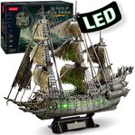 3D Puzzles for Adults Green LED Fly