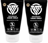 Body Mechanics Liquid Chalk Tube (120 ml) Pack of 2 for Weightlifting, Calisthenics, Gymnastics, Rock Climbing, and Dancing. Experience a Stronger Grip and Better Results with Sweat Resistant (2)