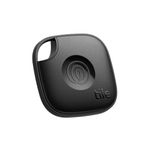 Tile by Life360 Mate (2024) Bluetooth Tracker, Keys Finder and Item Locator for Keys, Bags and More, Phone Finder, Both iOS and Android Compatible, Pack of 1 (Black)