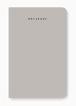 FACTOR NOTES A5 Notebook: 90 GSM | Ruled | 160 Pages (Neutral Grey)