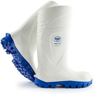 Bottes de sécurité pour Hommes et Femmes Embout en Acier pour Plus de sécurité et Protection, Application dans l'industrie Alimentaire, Une Excellente adhérence, isolation-30 degrés, Blanc, EU 41