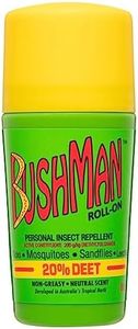 Bushman 20 Percent Deet Roll-On Insect Repellent, 65 g