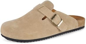 Intini Unisex Suede Leather Clogs M