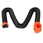 RV Sewer Hose Extension Kit Wear Resistant for Camper Motorhome Caravan (4.5M)