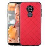 ELISORLI Compatible with Cricket Ovation 1 U705AC/AT&T Radiant Max 4G U705AA case Rugged Thin Slim Cell Accessories Anti-Slip Fit Rubber TPU Mobile Phone Silicone Cover for ATT 6.5 Women Men Red