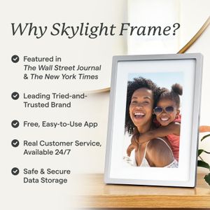 Skylight 10-Inch WiFi Digital Photo Frame – Touchscreen Display
