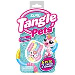 Tangle 37263 Patterned Pets, 6 Assorted Therapeutic Toy, Ideal for Stress Relief, Promotes Coordination and Fine Motor Skills, Can be Rotated