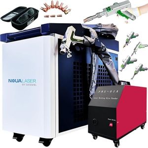 4 in1 Laser Welding Machine for Metal | Mig Fiber Laser Welder/Cutter/Rust Removal/Cleaner | Handheld Double Swing Laser Welder & Auto Wire Feeder | 220V Voltage Protection | Class 2 (0.87mW), 1200W