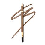 LAURA GELLER NEW YORK Bravo Brows Soft Pencil + Brush, Medium Brown