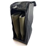 Wellington Boot Bag Water Resistant Welly Bag - Compatible with Big Welly Boots and Walking Boots - Durable Shoe Bag or Wellie Boot Bag with Internal Baseboard for Extra Support and Protection