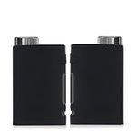 kwmobile Case Compatible with Eleaf iStick Pico 75w - Silicone TPU Protective Cover Container - Black