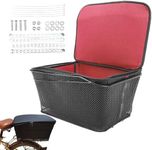 Rear Bicycle Basket, Metal Wire Bic