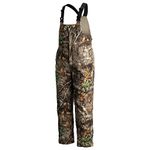 SCENTBLOCKER Drencher Insulated Bib, Polyester Tricot Fabric, S3 Anti-Microbial Odor Prevention, Insulation, Adjustable Suspenders, Snap Closure Ankle - XL - Realtree Edge