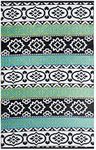 Indiana Scandinavian Recycle Plastic mats Rugs Reversible and Recycled for Home, Patio, Backyard, Deck, Picnic, Beach, Trailer, Camping (180cm x 270cm)