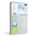 Serta Perfect Slumber Dual Sided Recycled Fiber Core Crib and Toddler Mattress, Waterproof, Hypoallergenic, GREENGUARD Gold Certified (Natural/Non-Toxic), 9.6 Pound