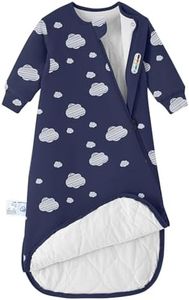 kaiya baby Unisex Sleeping Bag for Babies and Toddlers 2.5 Tog Sleep Sack 6-18 Months, Long Sleeve Sleep Sack, Wearable Blanket Baby, One Piece with Sleeves, Gifts for Baby