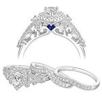 Newshe Jewellery Wedding Rings for 
