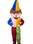 BookMyCostume Joker Clown Circus Cartoon Mascot Costume For Theme Birthday Party & Events | Adults | Full Size Adults