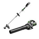 EGO Power+ ST1502LB 15-Inch 56-Volt Cordless String Trimmer & 530CFM Blower Combo Kit with 2.5Ah Battery and Charger Included, Black