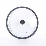 10.5" Tempered Glass Lid for Pans,Fry Pan, Universal Pot or Pot Cover,10.2"/26cm, Clear