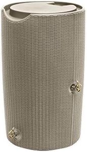 Impressions Bali 50 Gallon Flat Top Rain Saver - Desert Sand
